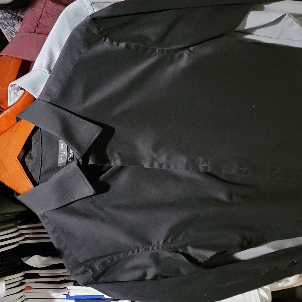 Van Heusen 16.5 32/33 flex shirt extra slim dress shirt